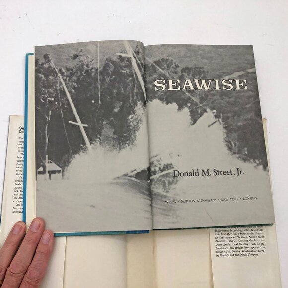 Seawise Donald M. Street HBDC First Edition Sailing 1979 Vintage - Picture 5 of 9